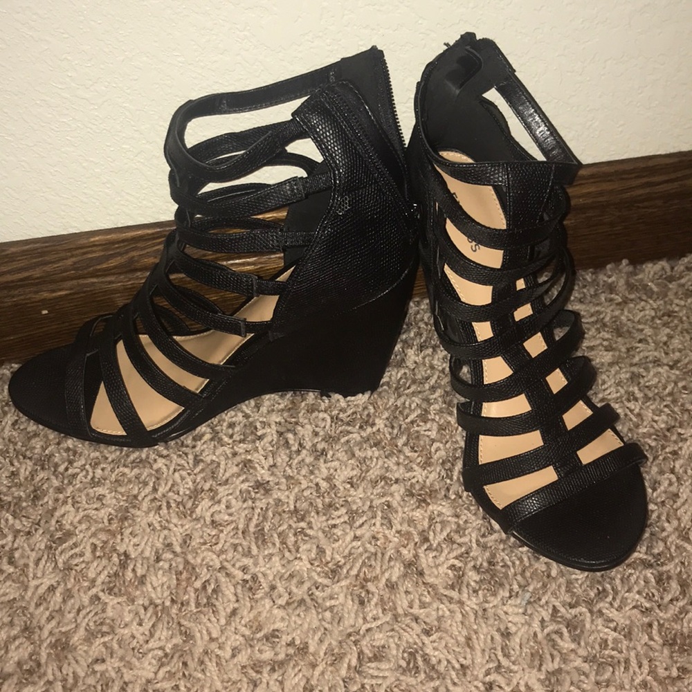 Black heels